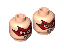 MINI HEAD, NO. 3431: {светло нуга}