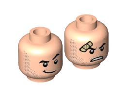MINI HEAD, NO. 3433: {светло нуга}