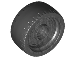 WHEEL, DIA. 24X12: {титаниево метален}