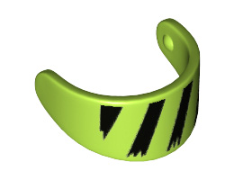 VISOR, NO. 24: {ярко жълто-зелен}