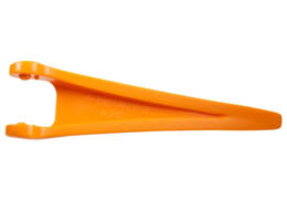 Dinosaur Jaw Lower Quetzalcoatlus: {ярко оранжев}
