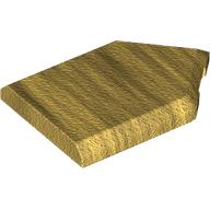 FLAT TILE 2X3 W/ ANGLE: {топло златист}