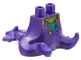 MINI CREATURE LEG PART, NO. 1: {светло виолетов}