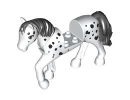 HORSE, NO. 9: {бял}