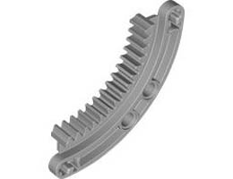 1/4 CIRCLE, GEAR RACK 6X6: {умерено каменно сив}