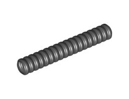 Hose, Ribbed 7mm D. 6L : {черен}
