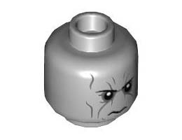 MINI HEAD, NO. 3811: {умерено каменно сив}