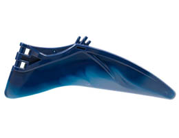 Dinosaur Wing Pteranodon - Left with Marbled Sand Blue Edge Pattern: {земно син}