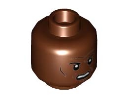 MINI HEAD, NO. 3548: {червеникаво-кафяв}