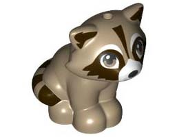 RACCOON, W/ HOLE, DIA. 1.5, NO. 1: {пясъчно жълт}