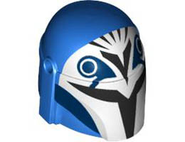 MINI HELMET, NO. 350: {ярко син}