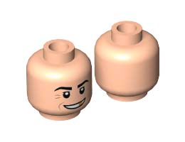 MINI HEAD, NO. 3593: {светло нуга}