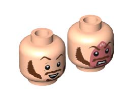 MINI HEAD, NO. 3594: {светло нуга}