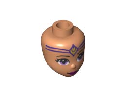MINI DOLL, HEAD, NO. 260: {нуга}