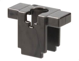 Minifigure, Armor Breastplate Rectangular (Minecraft): {титаниево метален}