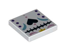 FLAT TILE 2X2, NO. 543: {бял}