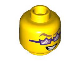 MINI HEAD, NO. 3539: {ярко жълт}