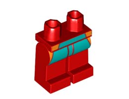 MINI LOWER PART, NO. 2142: {ярко червен}