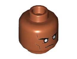 MINI HEAD, NO. 3558: {тъмно оранжев}