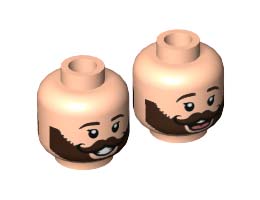 MINI HEAD, NO. 3495: {светло нуга}