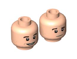MINI HEAD, NO. 3496: {светло нуга}