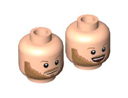 MINI HEAD, NO. 3497: {светло нуга}