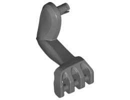 RIGHT, ANIMAL ARM, NO. 2: {тъмно каменно сив}