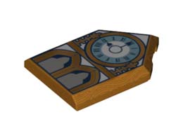 FLAT TILE 2X3, W/ ANGLE, NO. 116: {златно мастило}