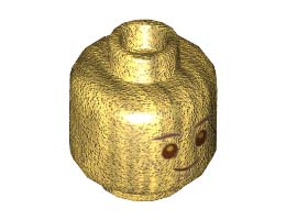 MINI HEAD, NO. 3544: {топло златист}
