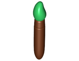 MINI BRUSH: {червеникаво-кафяв}
