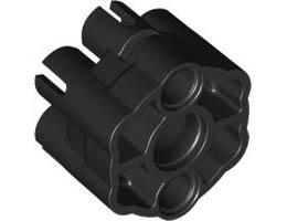 SIX SHOOTER HOUSING: {черен}