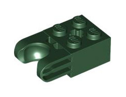 BRICK 2X2 W. CUP FOR BALL: {земно зелен}