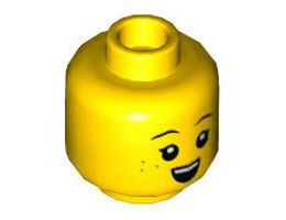 MINI HEAD, NO. 3561: {ярко жълт}