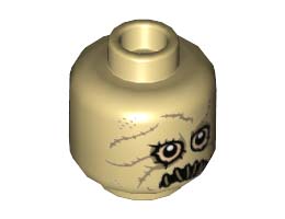MINI HEAD, NO. 3596: {тухлено жълт}
