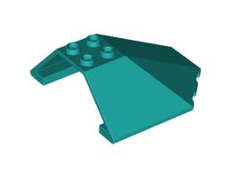 Кабина 6X6X2: {ярко синьо-зелен}