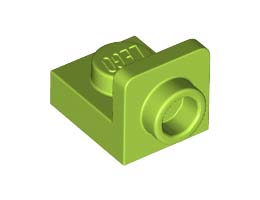Плочка 1X1 с 1.5 плочка 1X1 нагоре: {ярко жълто-зелен}