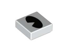 FLAT TILE 1X1, NO. 271: {бял}