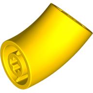 Дизайнерски елемент, град.135, с кръстообразен отвор, No.1: {ярко жълт}