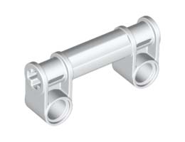 BEAM 1X2X4, W/ CROSS & HOLE, NO. 1: {бял}