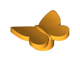 BUTTERFLY, NO. 1: {огнено жълто-оранжев}