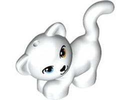 CAT, W/ 1.5 HOLE, NO. 24: {бял}