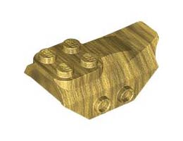 DESIGN BRICK, 2X5, NO. 1: {топло златист}