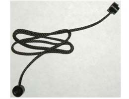 STRING 40 M W/ 2 KNOB, BUNDLE: {умерено каменно сив}