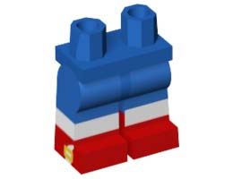 MINI LOWER PART, NO. 2222: {ярко син}