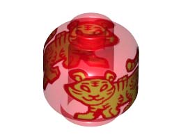 MINI HEAD, NO. 3627: {прозрачно червен}