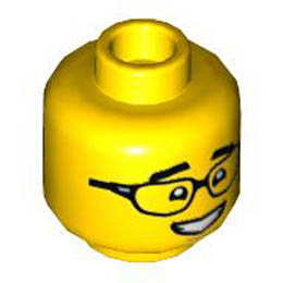 MINI HEAD, NO. 3659: {ярко жълт}