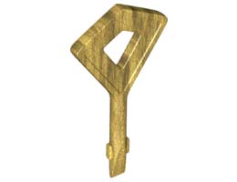 KEY W/ 3.2 SHAFT NO. 2: {топло златист}