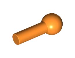 3.2 SHAFT W/ 5.9 BALL: {ярко оранжев}