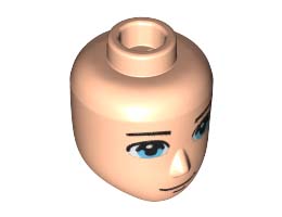MINI DOLL, HEAD, NO. 299: {светло нуга}