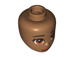 MINI DOLL, HEAD, NO. 300: {умерен нуга}